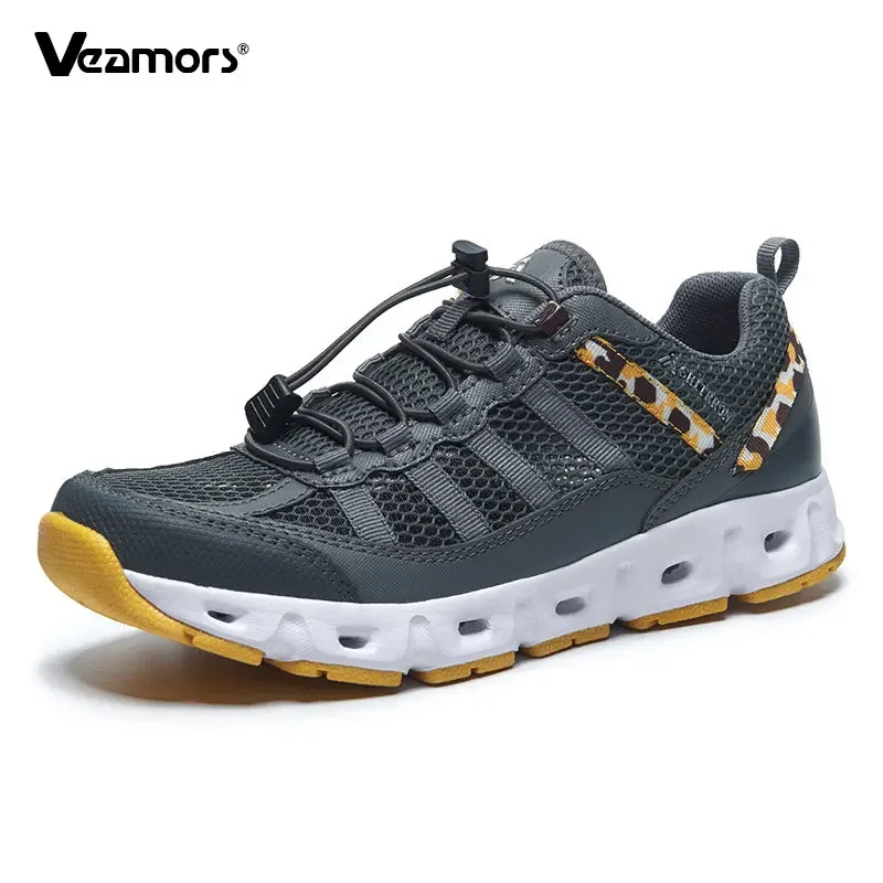 

Outdoor Hiking Shoes Men's Trekking Breathable Mesh Upstream Wading Sneakers Women Casual Walking Footwear Unisex