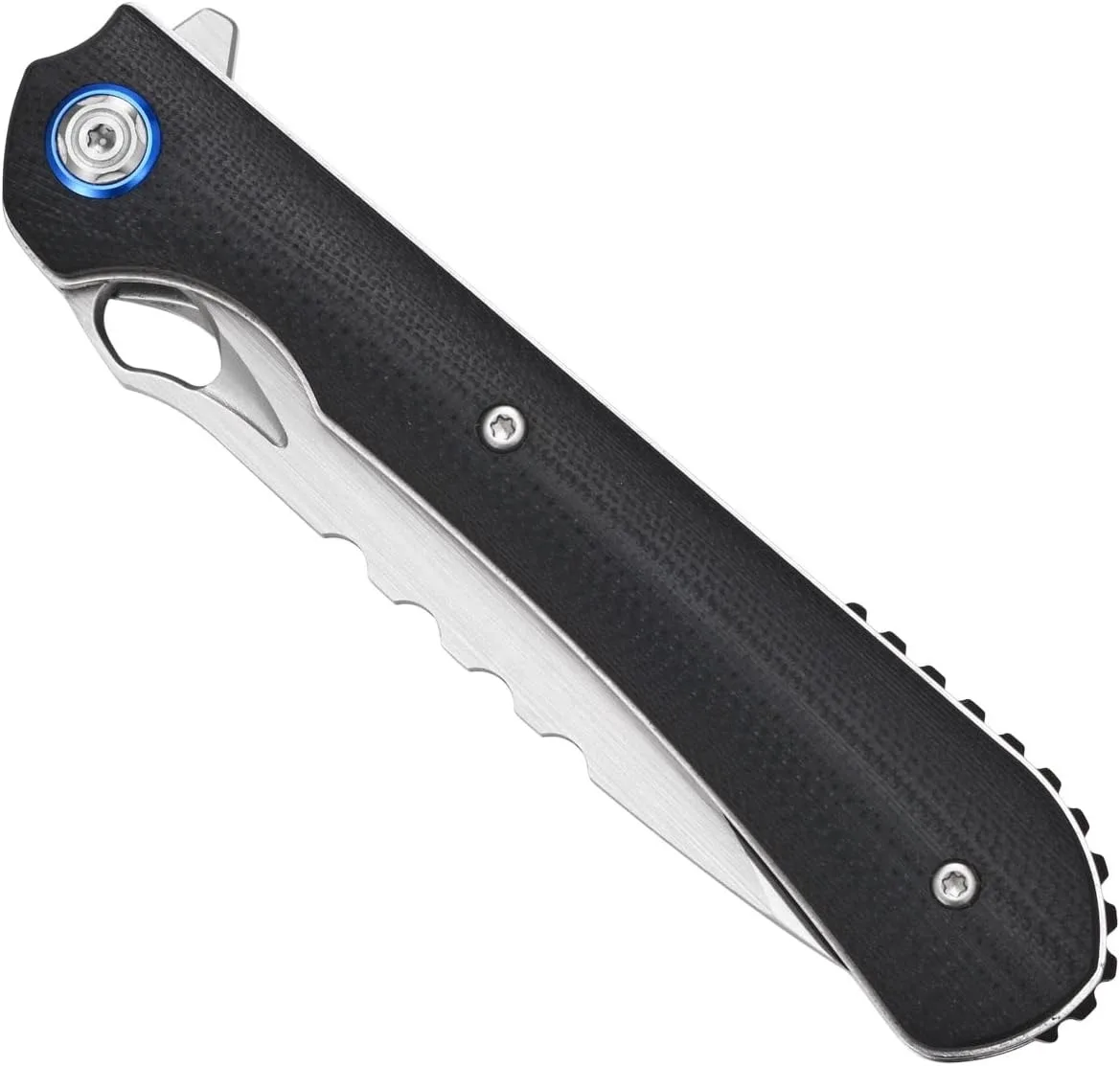 Складной нож Sitivien ST145 14C28N, стальное лезвие, карманный нож с ручкой Micarta/G10, инструмент EDC для работы на открытом воздухе, коллекция для кемпинга Складной нож Sitivien ST145 14C28N, стальное лезвие, карманный нож с ручкой Micarta/G10, инструмент EDC для работы на открытом воздухе, коллекция для кемпинга