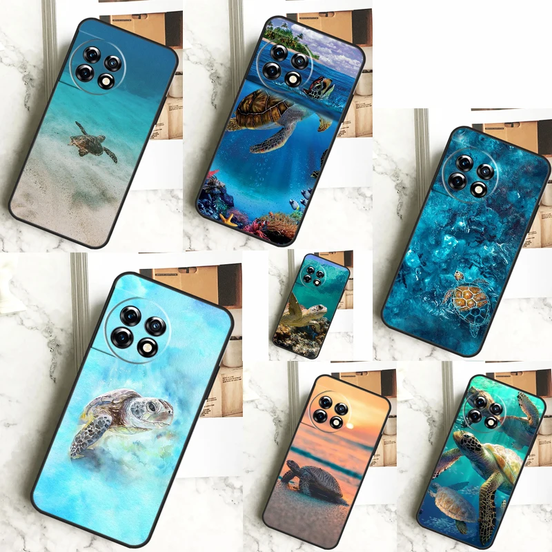 Ocean Sea Turtle Case For OnePlus 12 12R 11 9 10 Pro 10R 9R 8T 10T Nord 3 CE 2 Lite 2T N10 N20 N30 CE4 Cover