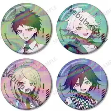 Danganronpa Kokichi Ouma Kirigiri Kyoko Cosplay Anime Tinplate Badge Acrylic Standee Keychain Card Ornament Cartoon Official