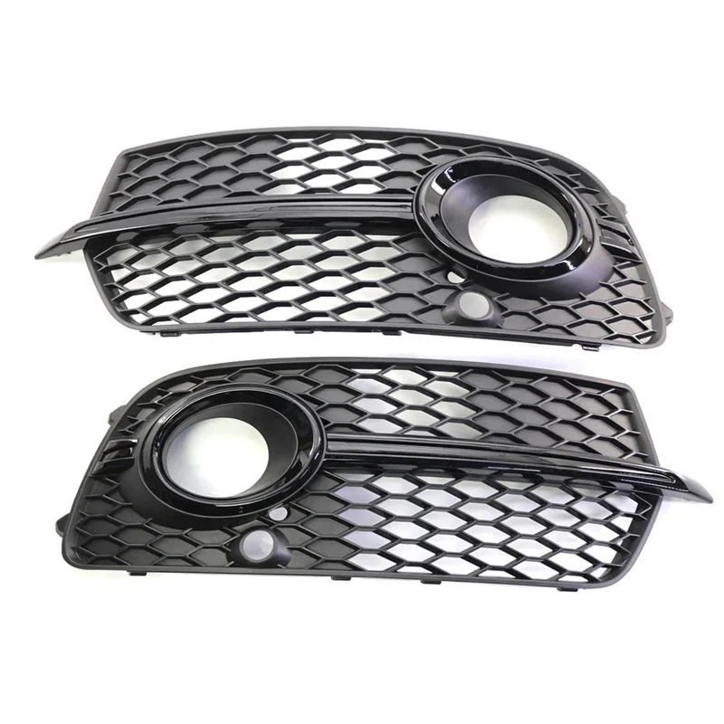 

ABOK-Fog Light Grille Автомобильная рамка Нижняя решетка для Q5 Sline SQ5 4-дверная спортивная 2013-2017