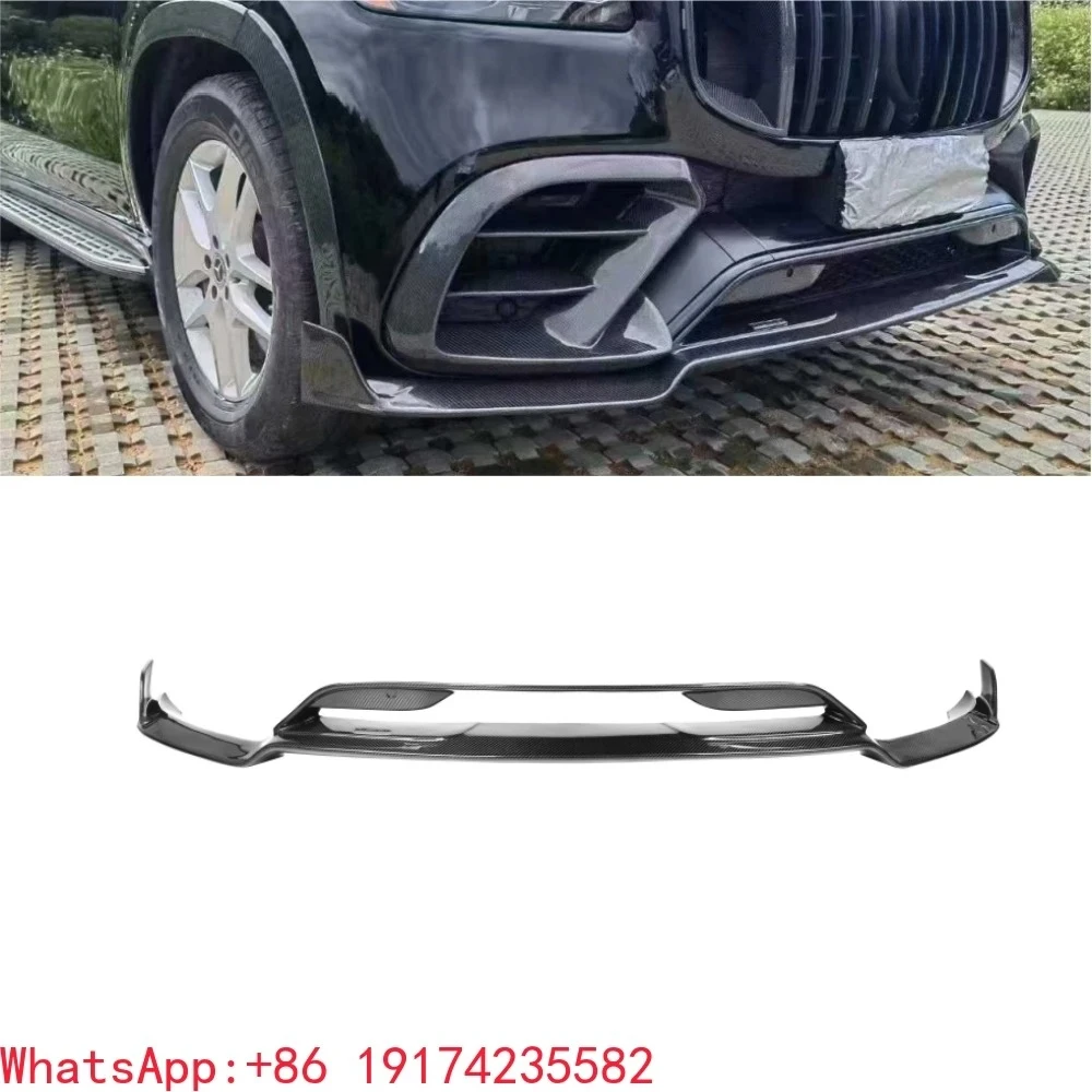 

Real Carbon Fiber B-Style Front Lip Splitters 2020-2023 for Merce Bez GLS63 X167 Exterior Accessories