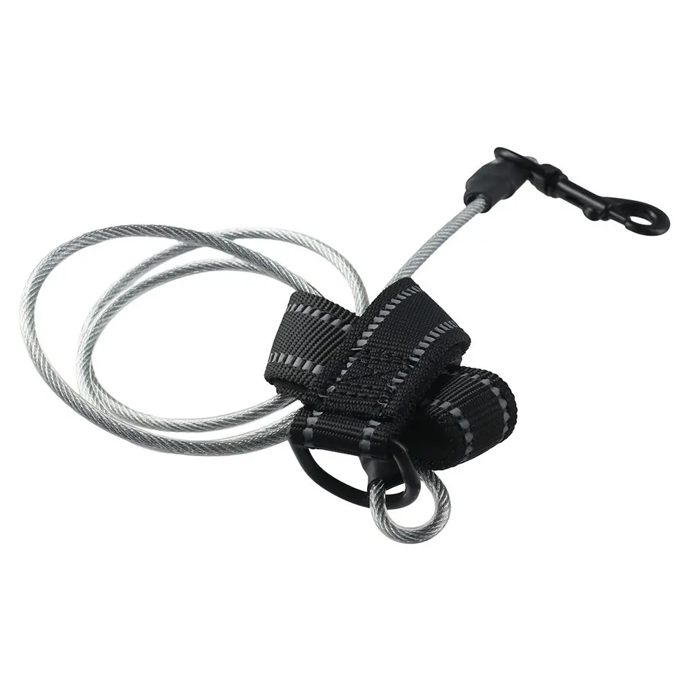 Leash 120CM Dog Lead Steel Cable Anti Bite Coated Wire Rope Heavy Duty Dog Chains Traction Rope Teething Puppies