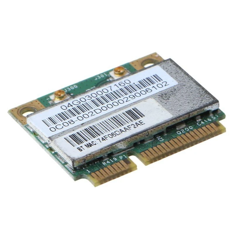 F3ke Wireless Card BCM94313HMGB AW-NB047H Half Mini PCI-e WiFi Card BT4.0