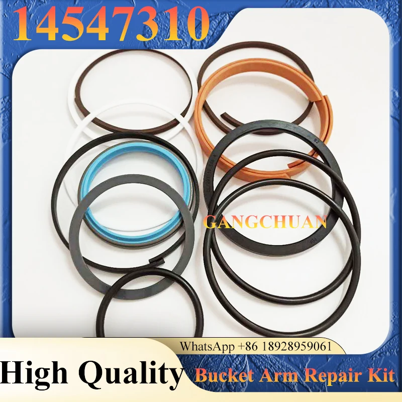 High Quality EC210 14547310 Excavator Bucket Boom Arm Repair Kit  Excavator Hydraulic Cylinder Seal Kit