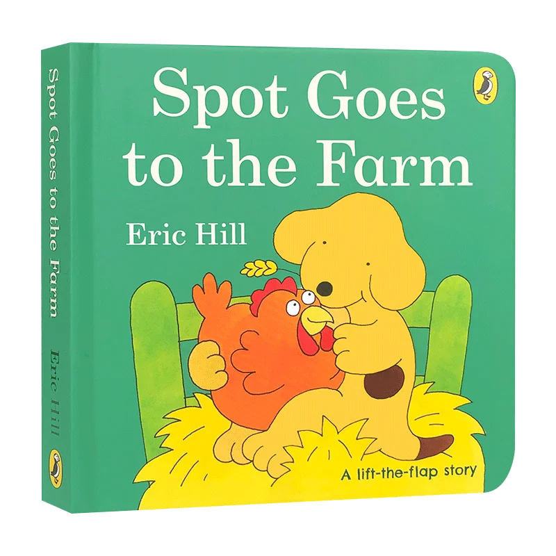 

Spot Goes to the Farm, Children's books aged 1 2 3 4 English Picture book, Board Book 9780723264583