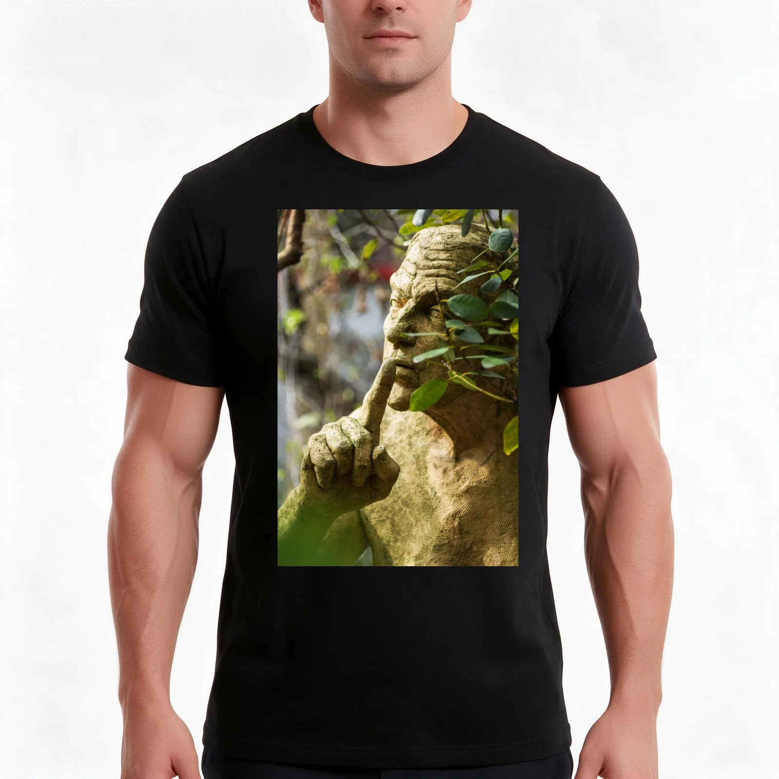 Requesting Quiet T-Shirt Summer Casual Cotton Tee Oversized Streetwear Tops Vintage Graphic Print Loose Fit Short Sleeve
