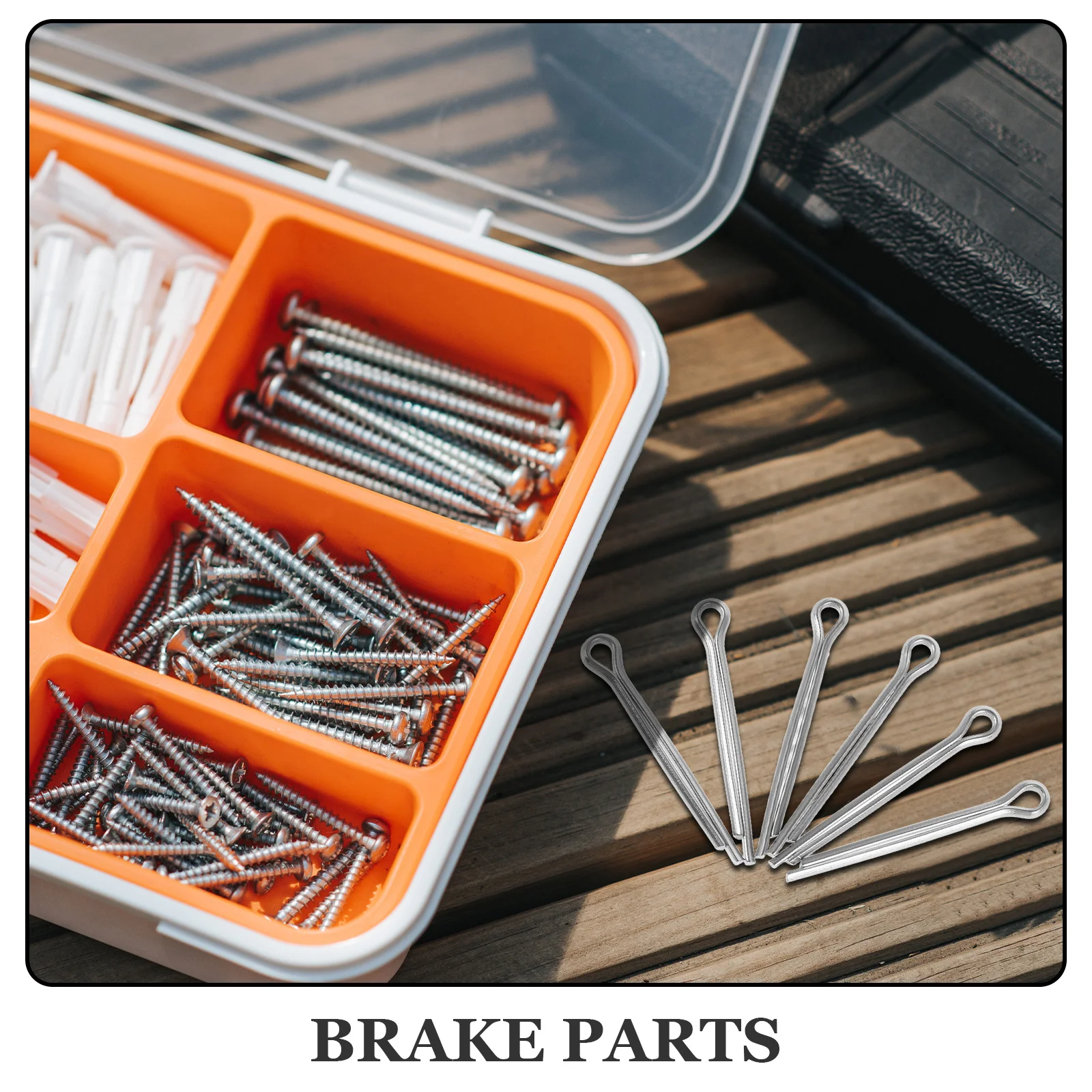 

30pcs Pad Pins Stainless Steel Locking Pins For Mountain Bike Disc Brake Caliper Bolts Replacement Bike Brake Supplies