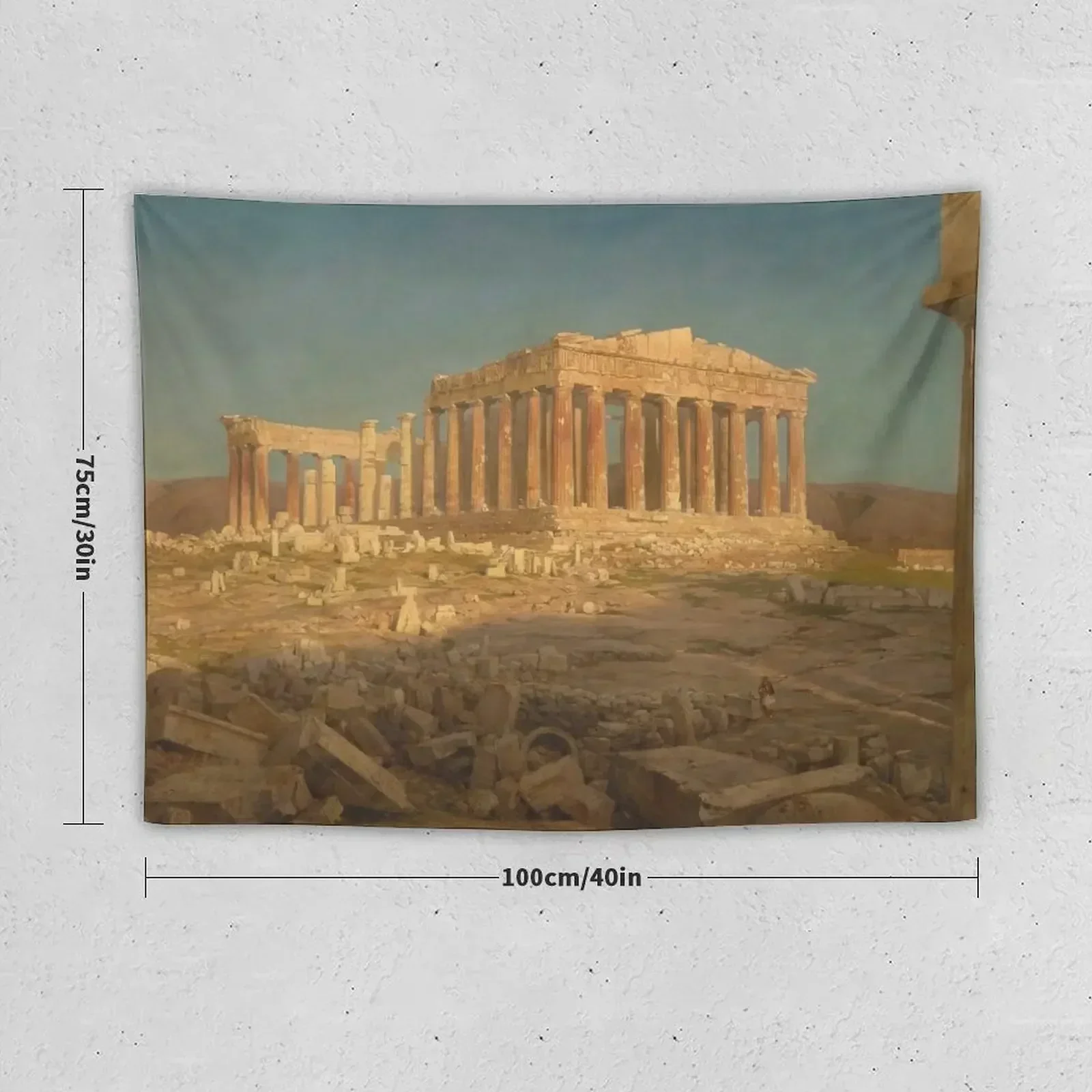 The Parthenon Tapestry Room Aesthetic Decor Custom Decoration Room Tapestry