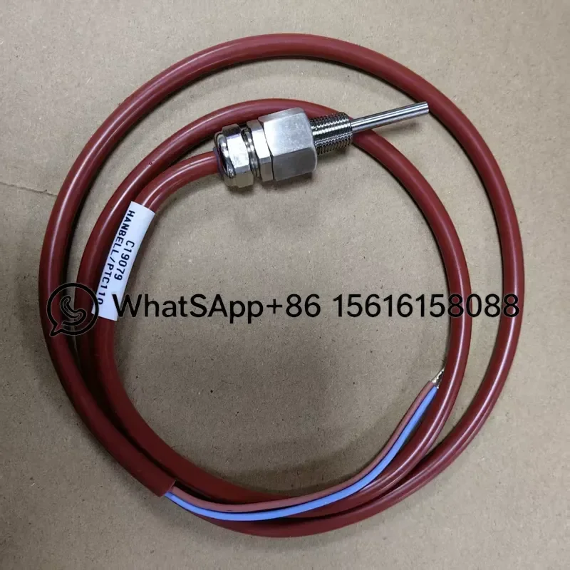 Hanbell Exhaust Temperature Sensor Probe for Screw Air Compressor PT100 Thermistor Replacement Parts Compatible with Models