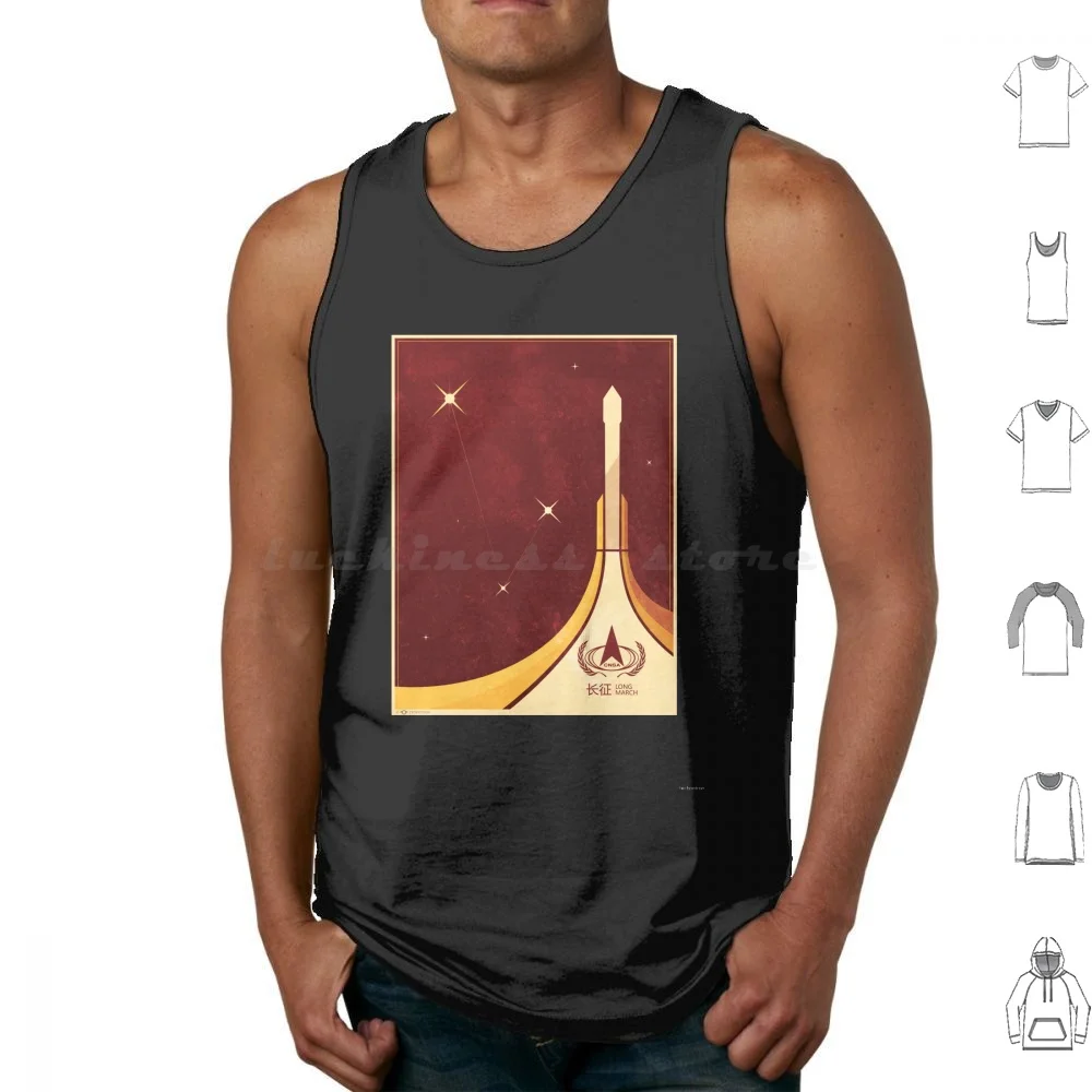 Rocket Cnsa Space Agency Tank Tops Vest Sleeveless Cnsa Space Agency Astronaut Cosmos Cosmonaut Station Exploration Star