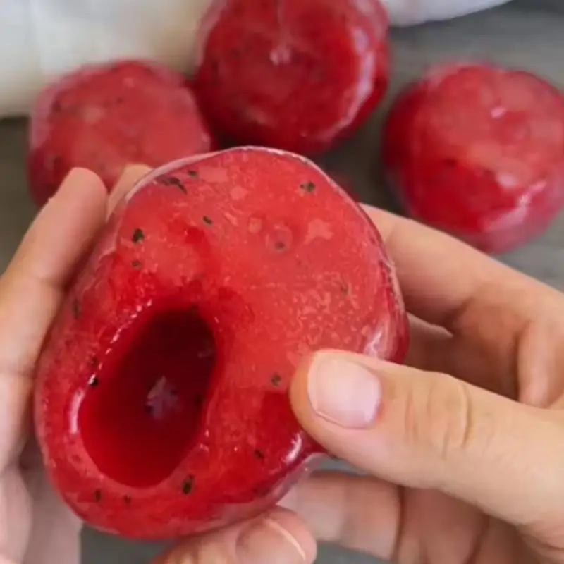 Handmade Watermelon Slushy Squishy Toy Soft Slow Rebound Stress Relief Squeeze Toy Realistic Fruit Simulation Model Adult Gift