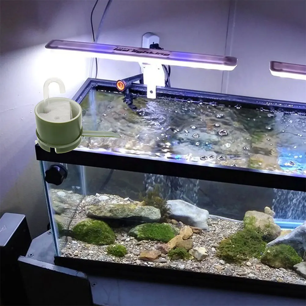 

Simulated Bamboo Tube Filter Waterfall Decoration Table Top Water Fountain Small Fish Tank Aquarium Accessories Indoor Outdoor