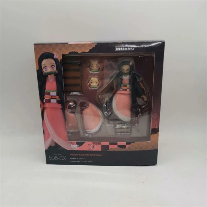 

New Anime Demon Slayer Kamado Nezuko Joint interchangeable Action Figure PVC Model Toys doll Desk Decor Collection Gifts boxed