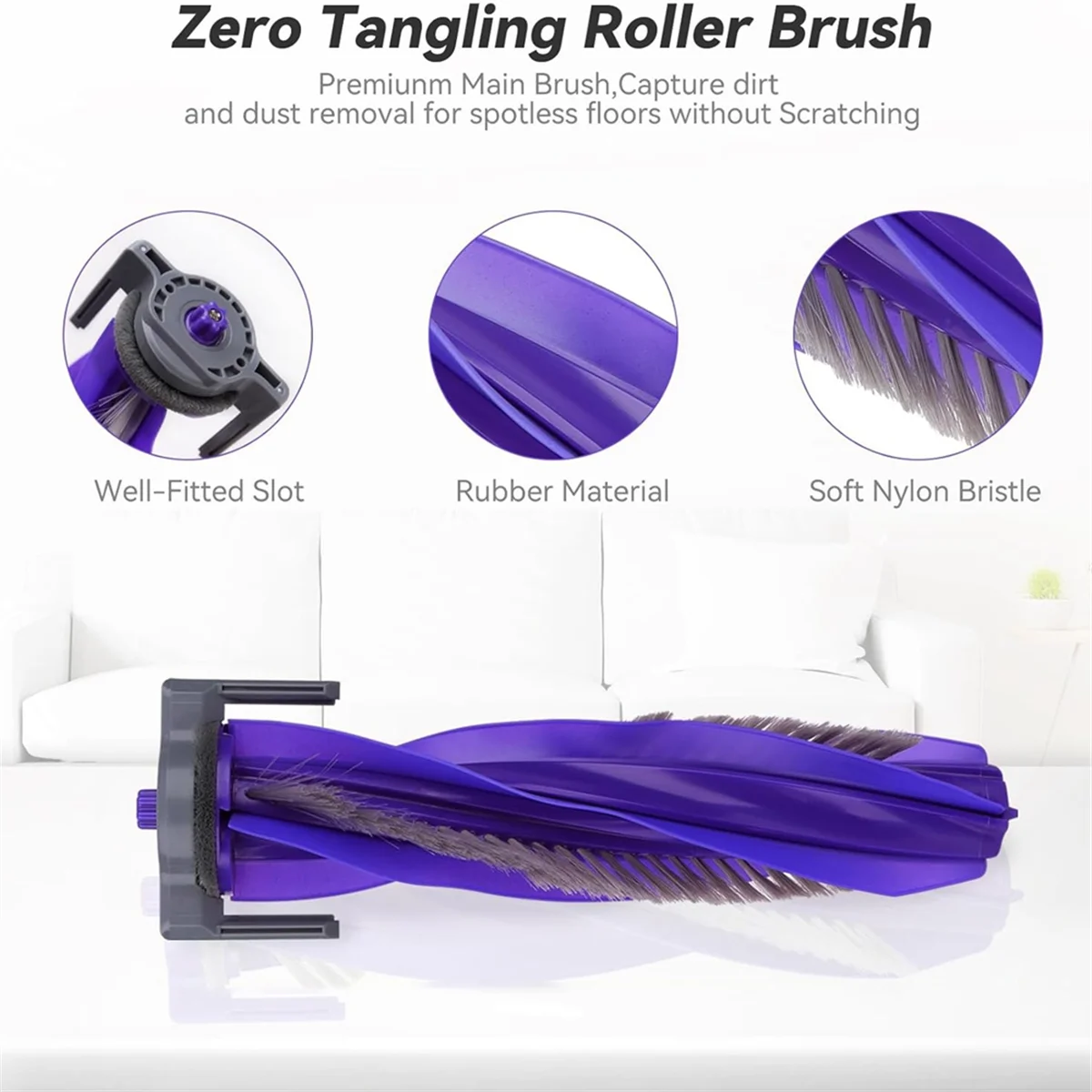 Per Narwal Freo X Plus Robot aspirapolvere Spazzola laterale principale Filtro Hepa Mop Pad Sacchetti per la polvere Accessori di ricambio