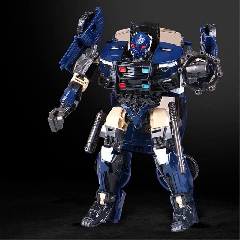 【Spot Goods】Transformeerd speelgoed TAIBA YS-05 Wegversperring Politie Kapitein Karakter Robot Auto Originele doos Verjaardag Collectie Cadeau