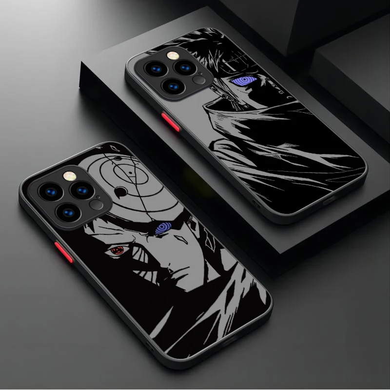 Anime N-Narutos Matte Hard Case for IPhone 17 Air 15 16E 16 Plus 14 13 12 11 Pro Max XR X XS Max SE 2020 Bumper Shockproof Cover