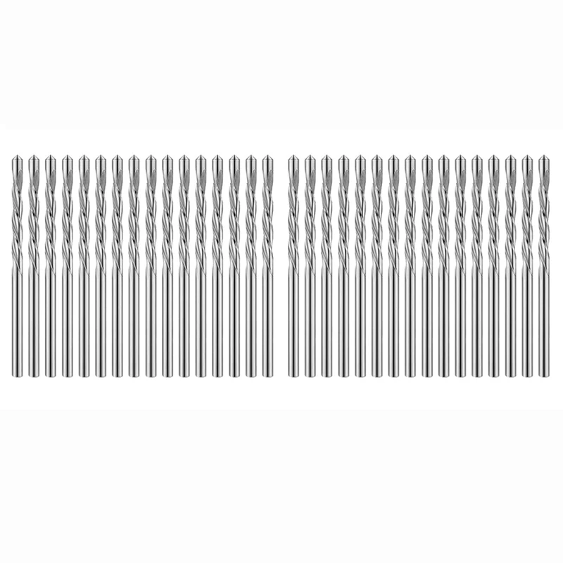 ABNO-60 Pcs Drywall Bit Drywall Router,1/8 Inch Drywall Guide Point Cutting Bits For Spiral Saw And Drywall Cutting