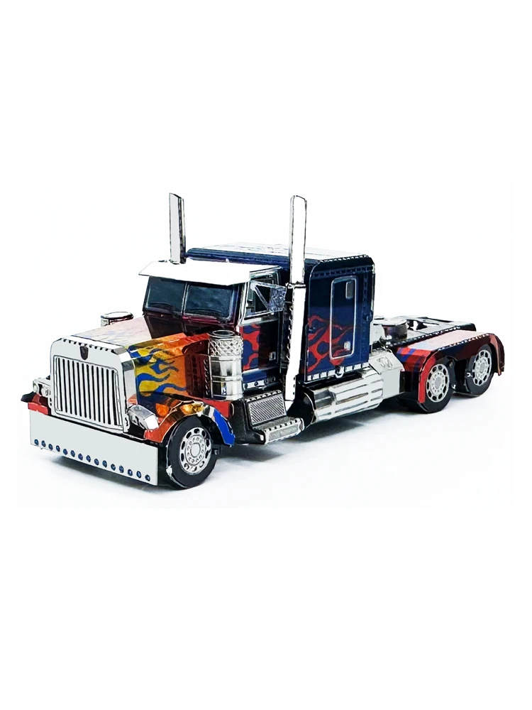 Truck Car 3D Metal Puzzles For Adults Kids DIY Mecha Model Kits Blocks Fighter Model Kit Brain Teaser Puzzle Fidget Toys