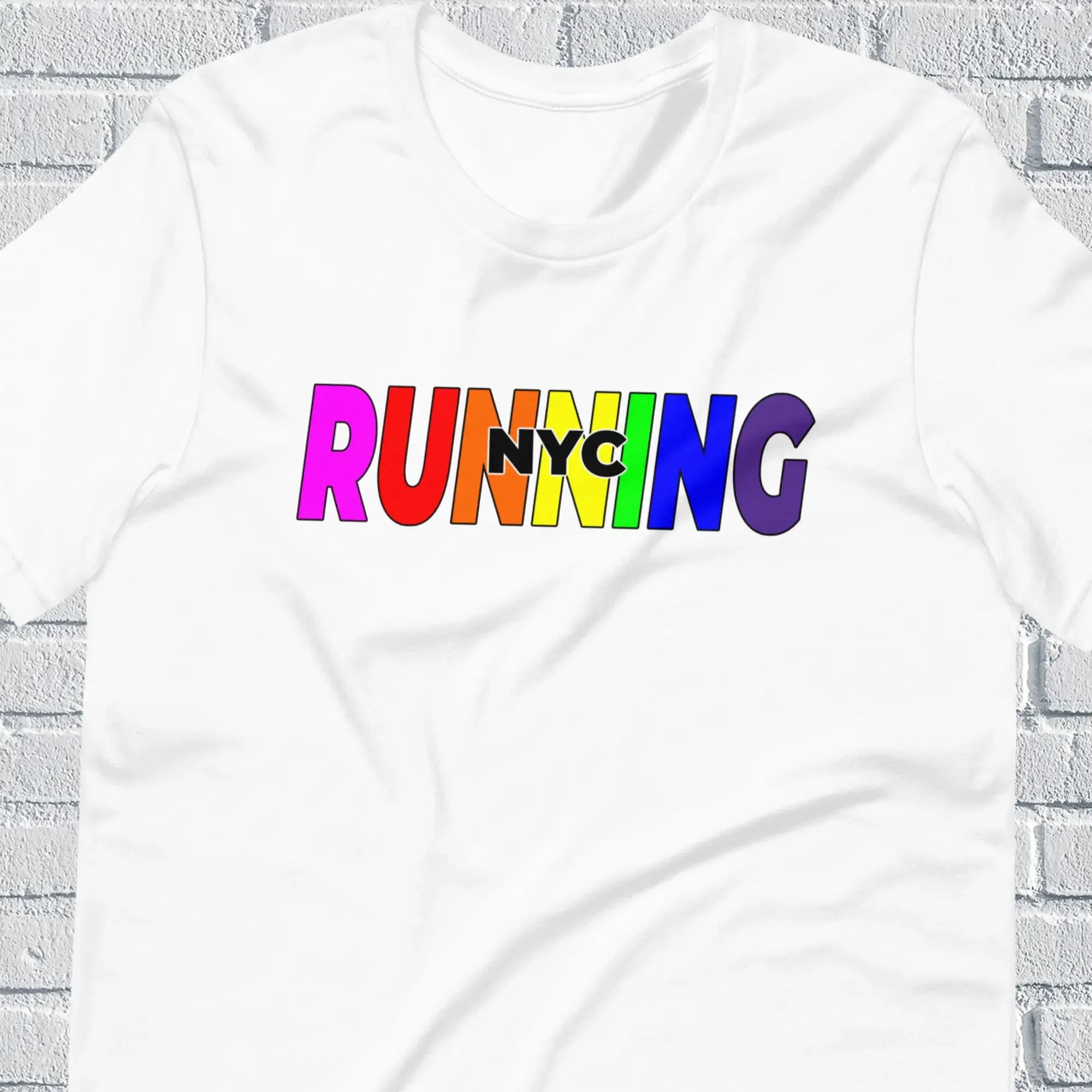 Camiseta New York City Running Pride para zapatillas deportivas activas de Nueva York, maratón, medio 5K, 10K, carrera de Nueva York