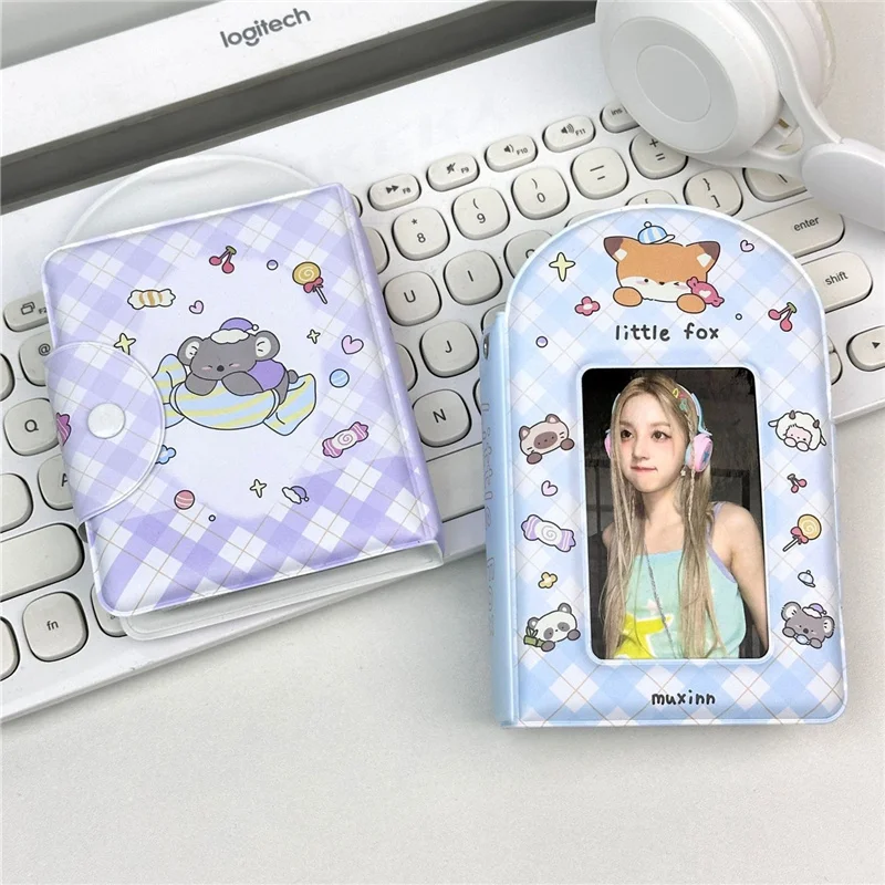 Kpop Photo Card Binder, Titular do cartão postal, Photo Album Idol, Photocards Collector, 3"