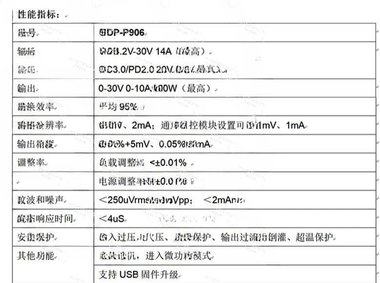 MINIWARE MDP P906 Programmable DC Power Supply 30V 10A 300W Mini Digital Lab Bench Power Low Ripple