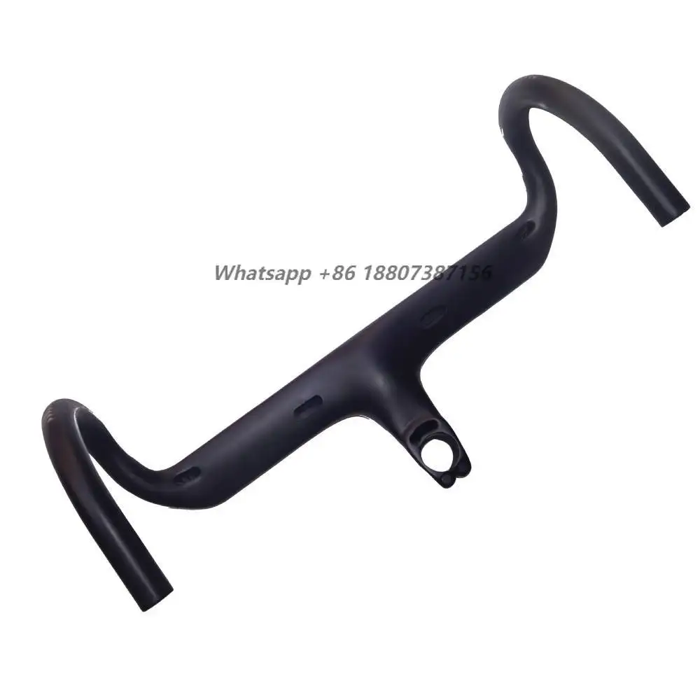 

Manufacturer Direct Customized Carbon Fiber Bicycle Handlebars with Bent Design Sport Bicycle Parts for Road Bicycles
