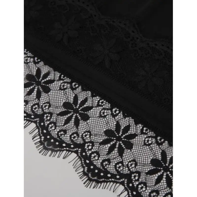 

Women's ter Sle Inner Skirt Extension Anti-static Semi-length Design Casual Sportswear Set Autumn Season Seven-quarter S...