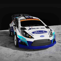 NEW 1/10 LLL XTS F10 Rally Car RTR Remote Control Electric Four-Wheel Drive Carbon Fiber Rally Car Off-Road Vehicle RC Model Car