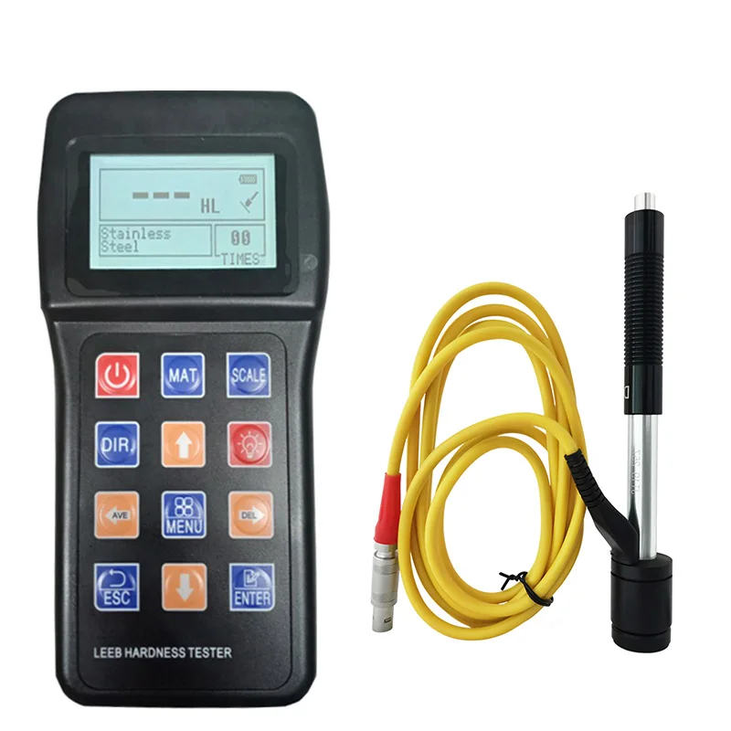 Professional Portable Digital leeb hardness tester for metal stainless steel copper Aluminum Hardness tester HL HB HRB HRC HRA