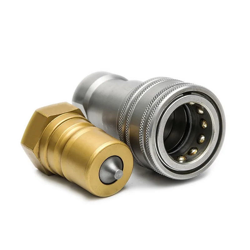 

MUGURO AM105467 6598758 ISO 7241b Hydraulic Quick Coupling Open Close Hydraulic Quick Coupling