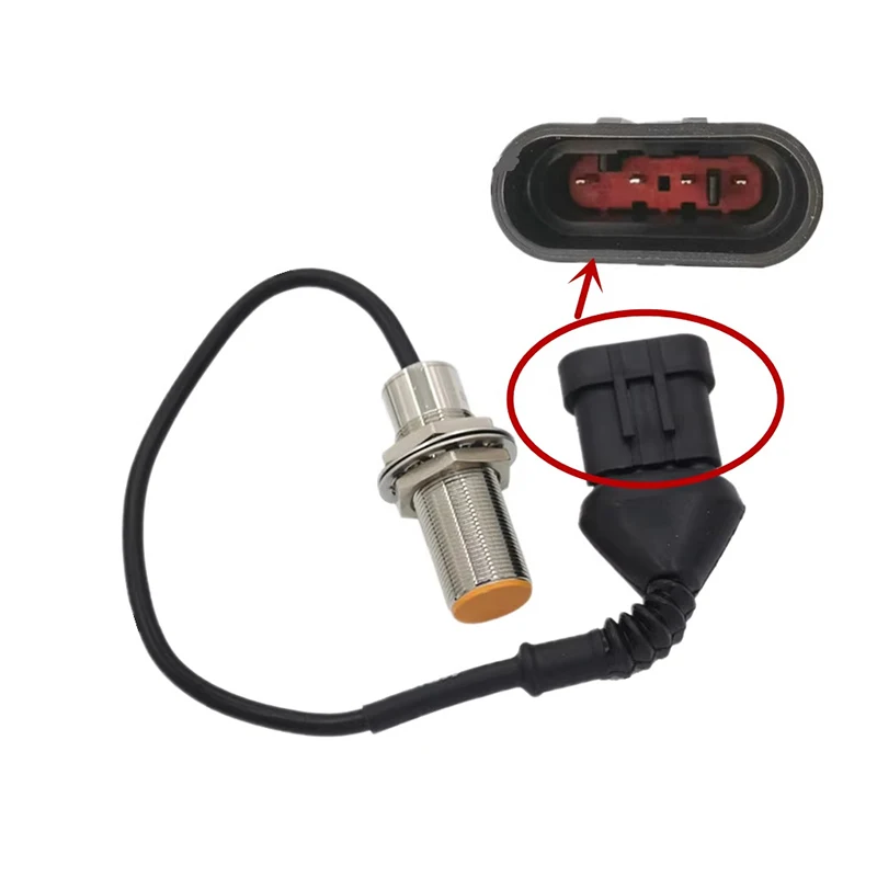 

Top-Quality Brake Light Switch (Part No.: 811W25503-0001) - Fits SINOTRUK HOWO T5G/T7H/TX, SITRAK C7H