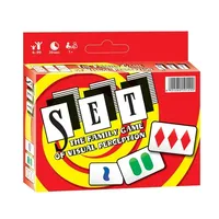 SET and Quiddler Family Card Game - Fun Board Game for Family Gathering Activities & Holidays