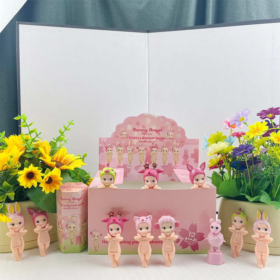 Sunny Angels Cherry Blossom Series Anime Figuras Ornamento Boneca Nova Venda Quente Colecionável para Crianças Presente de Aniversário de Natal