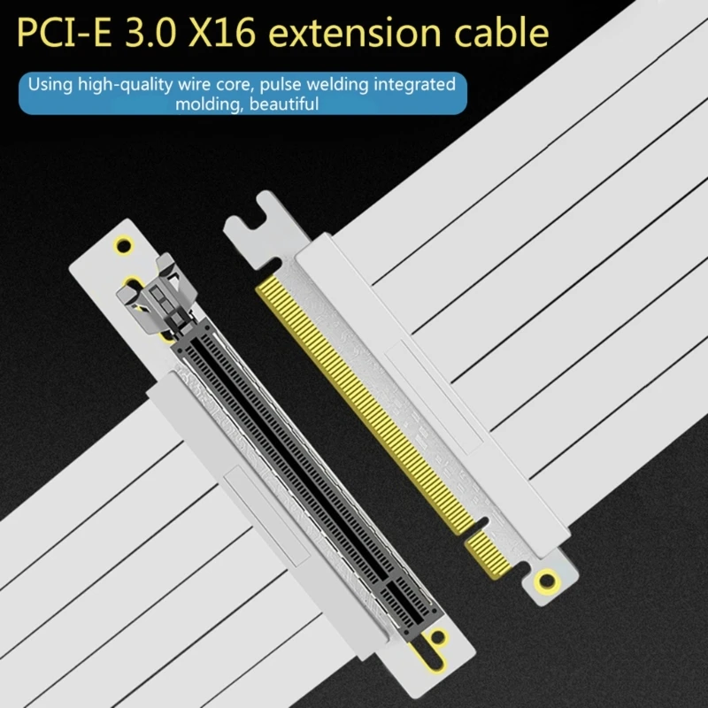 

PCIE3.0 X16 Graphics Card Mounting Bracket Vertical GPU Holder Flexible Positioning PCIe Extension Cable Optional