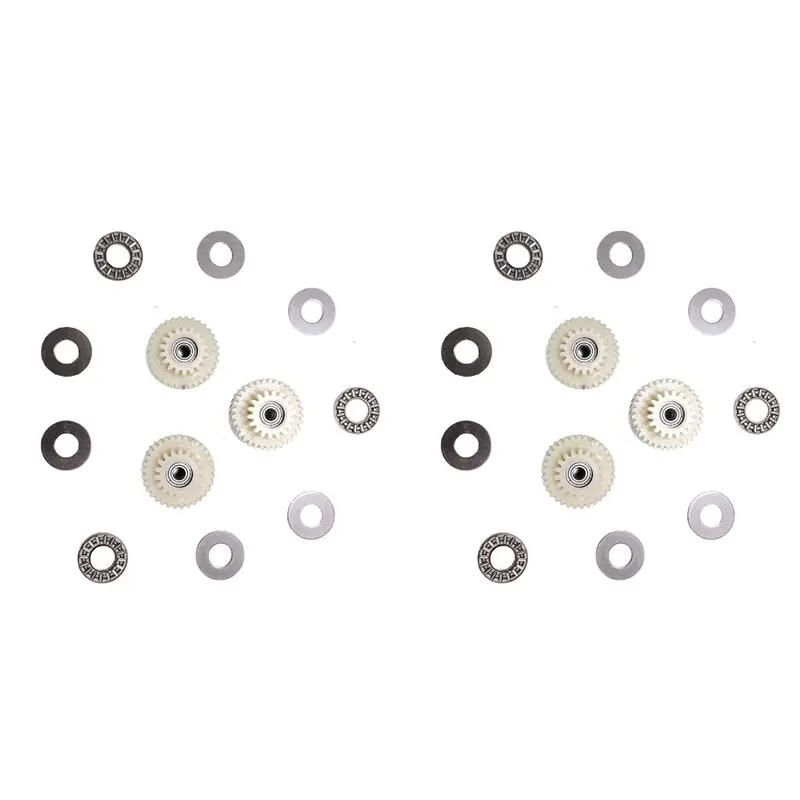 2 Set Nylon Gear Set Spare Part For Bafang FM G311.250.DC Replacement 18-33 Teeth Helical Plastic Pinion Gear