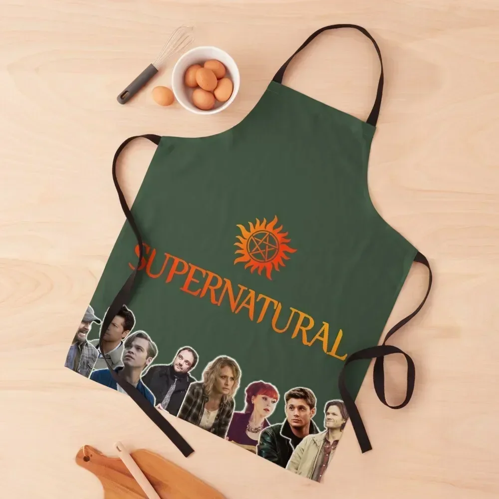 

SPN Family Apron Things For Kitchen Kitchen Man Home and kitchen products woman Apron