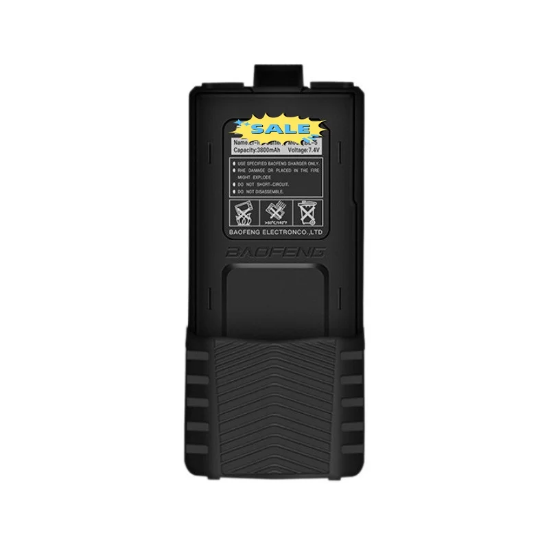 For Baofeng UV-5R Battery 3800mAh Extended Li-ion  Replacement Type-C Charging Camo Color for UV-5RE GT-5R BF-F8HP Ham Radio