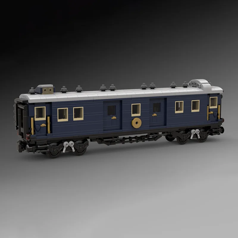 مدينة سيارة نموذج MOC قوالب بناء الشرقية اكسبرس قطار السكك الحديدية وحدات التكنولوجيا الهدايا عطلة تجميع ألعاب أطفال البدلة