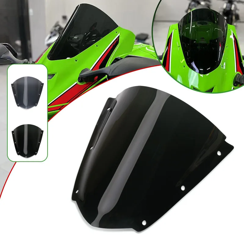 

Motorcycle Accessories Windscreen Windshield Fairing Wind Deflector Fit For ZX10R ZX-10R ZX10RR ZX-10RR 2021 2022 2023 2024