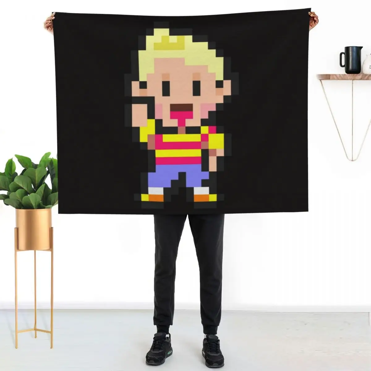 Lucas - Mother 3 Throw Blanket Soft Beds Thermal Bed Fashionable Large blankets ands Thin Blankets