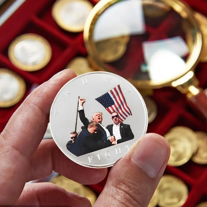 President Coin President Challenge Coin Meaningful Home Decor President Election Collectible Coin for Enthusiasts