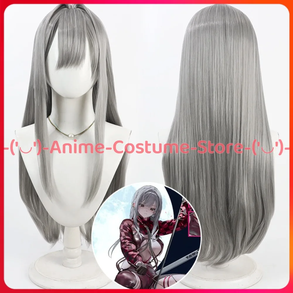 

Goddess of Victory: Nikke Scarlet Cosplay Wig Game Character Halloween Carnival Party Costume Wigs Heat Resistant Synthetic Hair