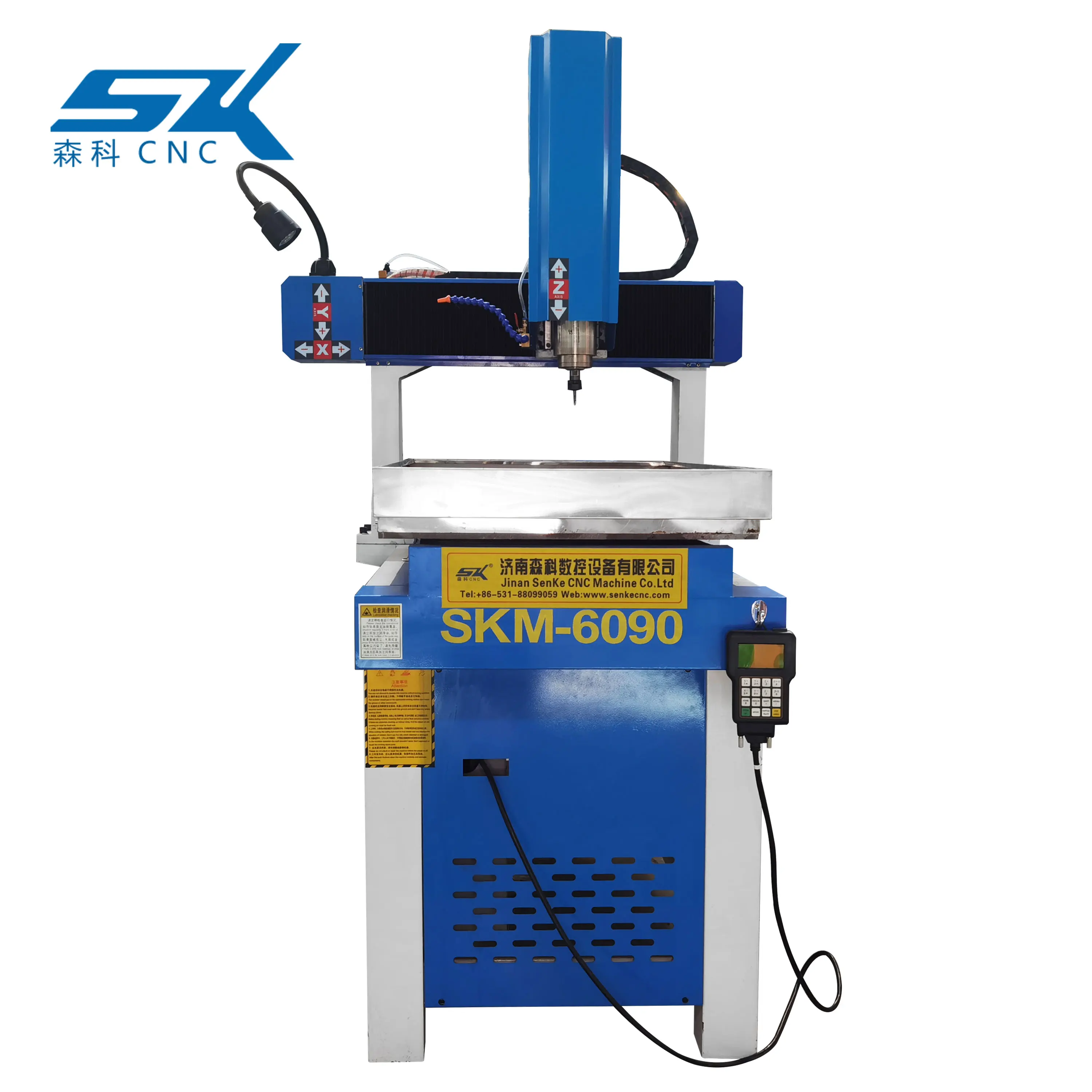 High Precision 6060 Mini Metal Mold Engraving Milling Machine Desktop CNC Router With Engine Motor Gear Bearing Core Components