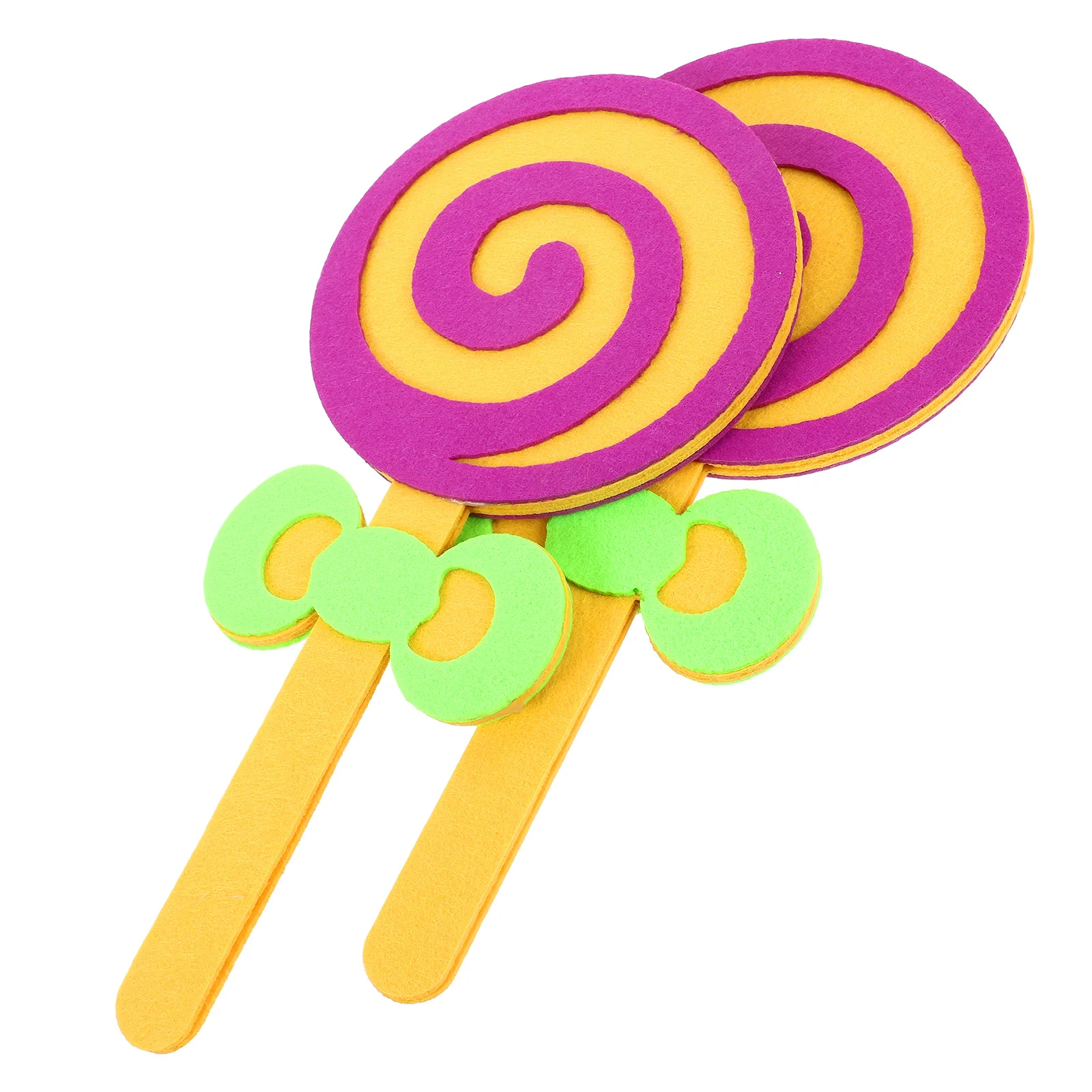 

2Pcs Lollipop Prop Fake Candy Decoration Photography Props Kindergarten Party Stage Performance Photo Booth
