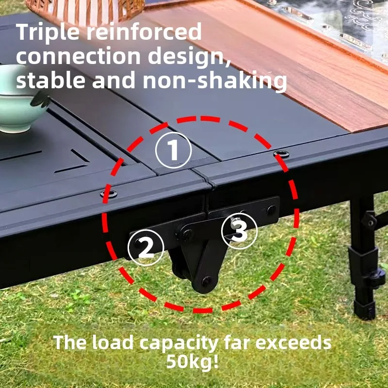 Outdoor Camping IGT Table IGT 4 Unit Table Portable Aluminum Alloy