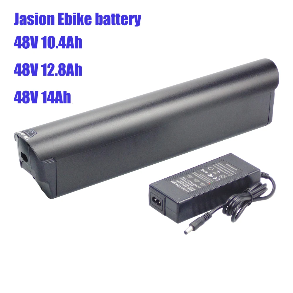 Jasion Roamer Ebike Replacement Battery Pack 48V 11Ah 12.8Ah 14Ah Jasion EB5 Electric Bike Battery with Charger