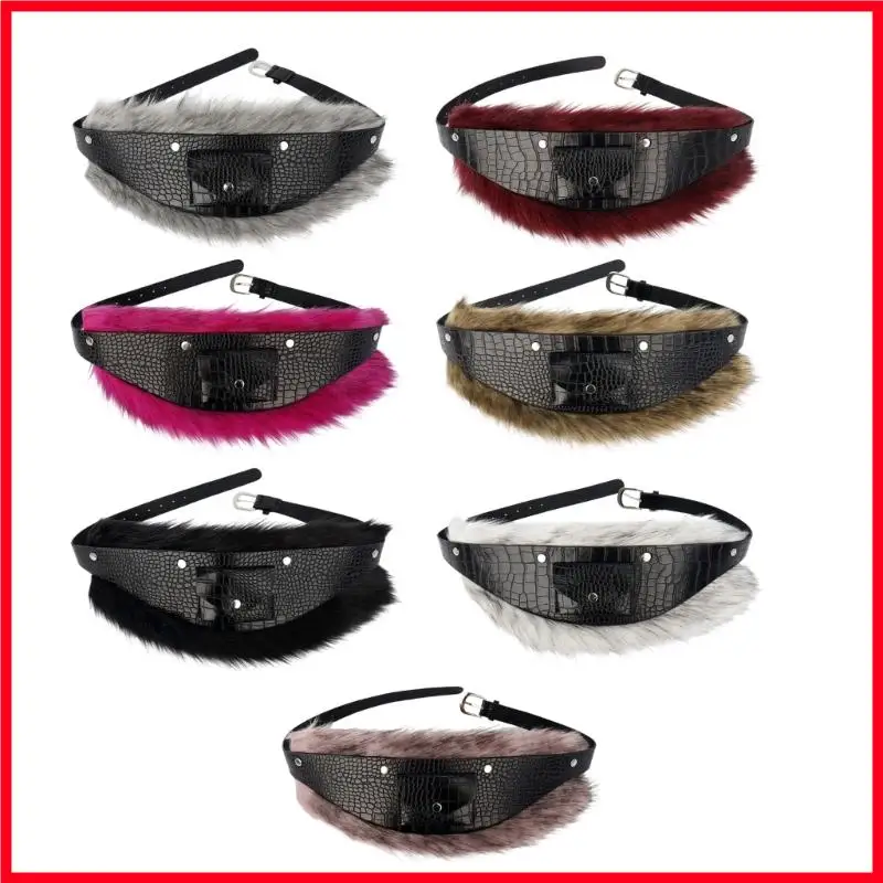 

F3MF FURRED BELE RIND RENT Уникальный плюшевый роскошный эстетические шпильки