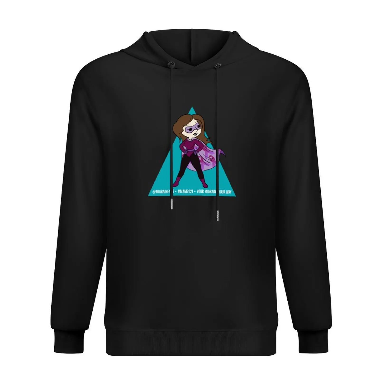 

Migraine Australia Hero v2 - Migraine Awareness Month 2021 Hoodie korean clothes men's clothing korean style clothes hoodie man