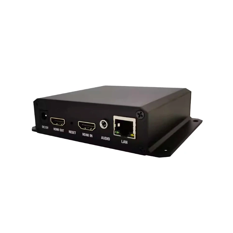 H.264 H.265 HD Encoder Loop Out Max Res Frame 3840x2160P30 Video Encoder for Live Stream IPTV Broadcast RTMP RTSP HTTP TS HTTP